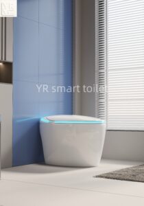 egg shape smart toilet