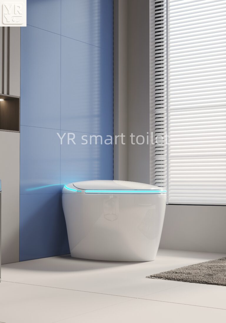 egg shape smart toilet