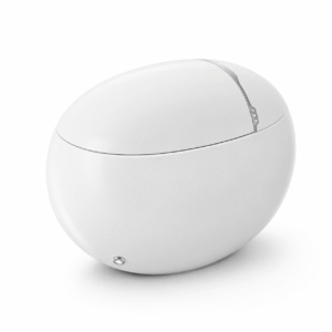 Manual Lid Smart Toilet with Built-in Water Tank, Instant Warm Wash & Digital Remote Contro
